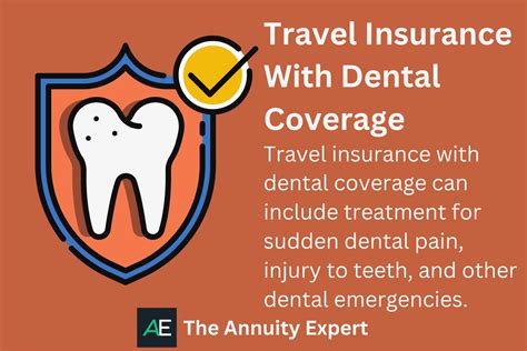 travel insurance with dental coverage.